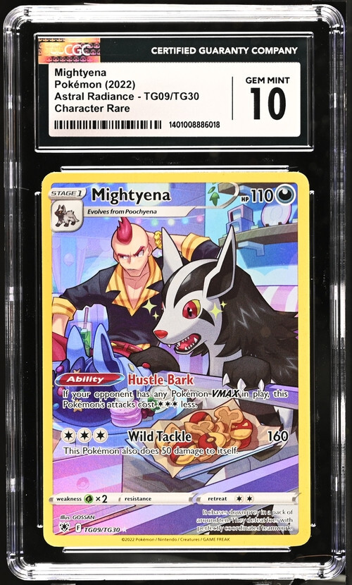 PokémonCGC Mightyena Sword & Shield - Astral Radiance TG09/TG30