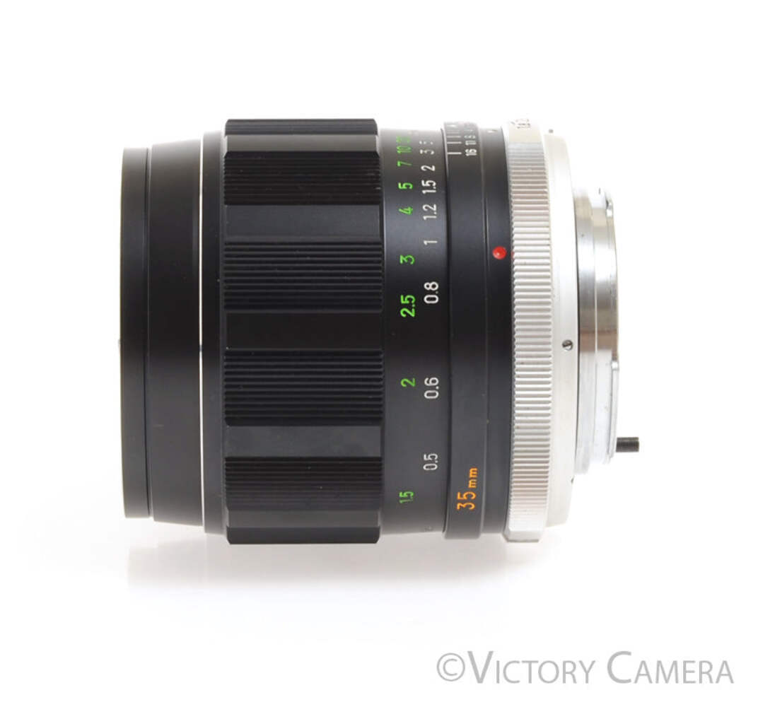 Minolta Rare MC W.Rokkor-HH 35mm f1.8 FAST Wide Angle Lens