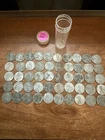 1943 Philadelphia Steel Lincoln Cent Roll Of 50 Coins