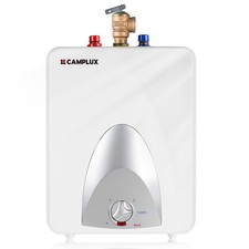 2.5 Gallons Electric Mini Tank Water Heater Instant Hot Water Wall/Floor Mounted