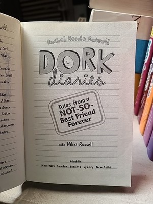 Dork Diaries Lot 6 Books Mixed Volumes 1 3 8 11 12 15 Rachel Renee