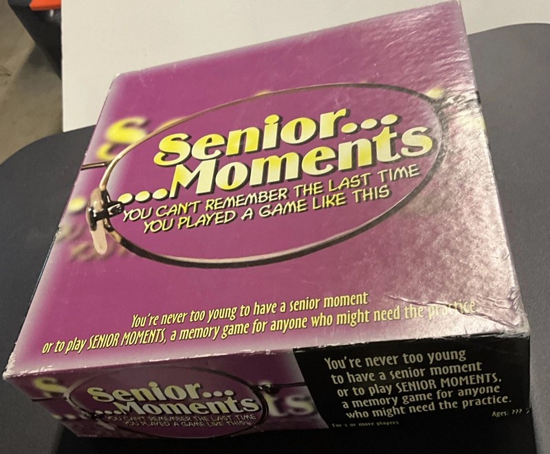 CLEARANCE! Senior Moments Board Game (Complete Game) All There VGC
