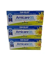 Boiron Arnicare Gel Soothing Relief of Joint Pain Muscle Pain 2.6oz x3 Exp 06/27