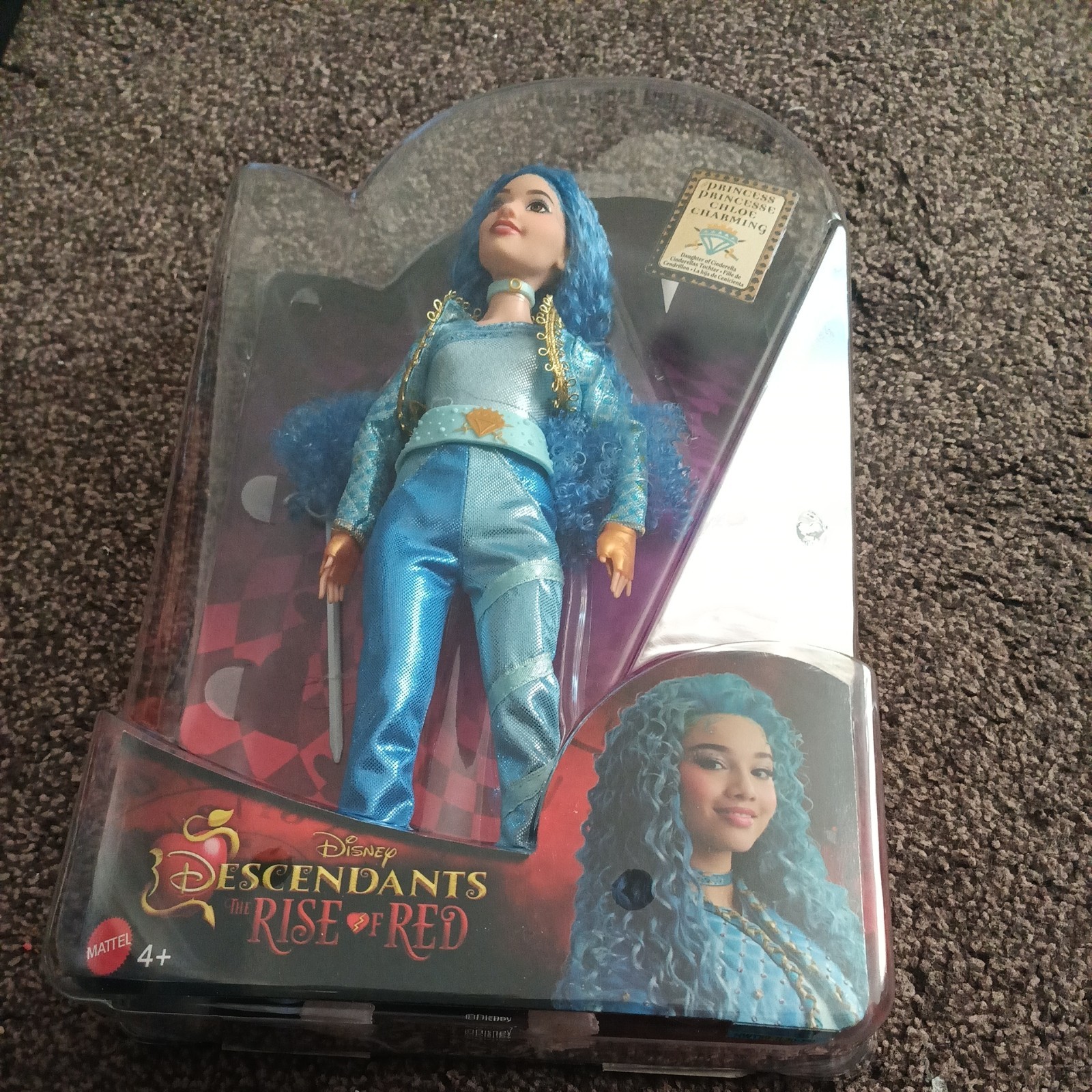Mattel Disney Descendants the Rise of Red Princess Chloe Doll NEW SEALED