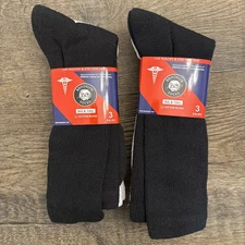 BROOKLYN SOCKS Big&Tall CREW Length for diabetes edema neuropathy Size 13-16