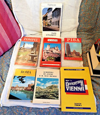 Lotto guide turistiche vintage anni 60 70 Roma Assisi Orvieto souvenir