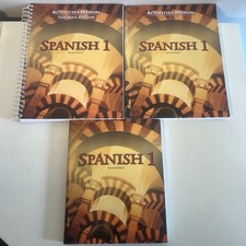 BJU Press:  Spanish 1 Student Textbook & Acti...