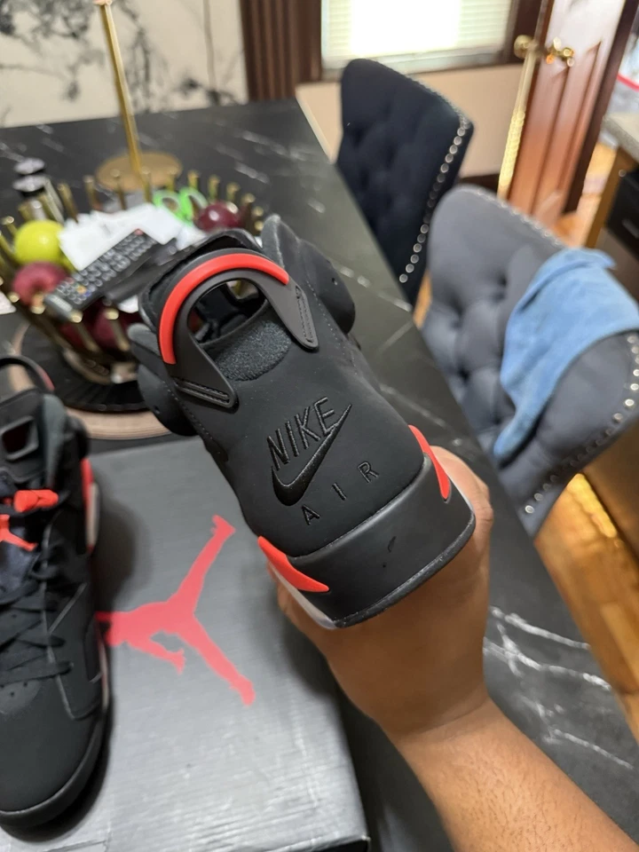 Jordan 6 Retro Infrarrojo Medio Talla 11 Usado Una Vez Foto 4 de 4