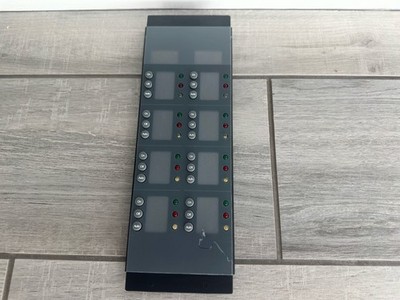 SIMPLEX 4100-1275 24 SWITCH 24 RED LED HOA MODULE FREE SHIPPING !!!