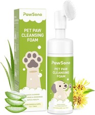 Paw Cleaner for Dogs  Cats, No-Rinse Foaming Pet Foot Washer with Built-in Scru