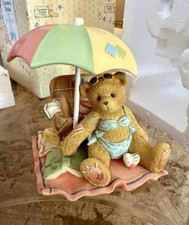 Cherished Teddies JUDY Figurine 203491 'I'm Your Bathing Beauty' Original Box