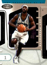 2002-03 Hoops Hot Prospects 25 Baron Davis Charlotte Hornets New Orleans Hornets
