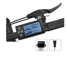 24V-72V EBike Accessories Lighted wire S861 Color LCD Display 5Pin 2Pin SM plug
