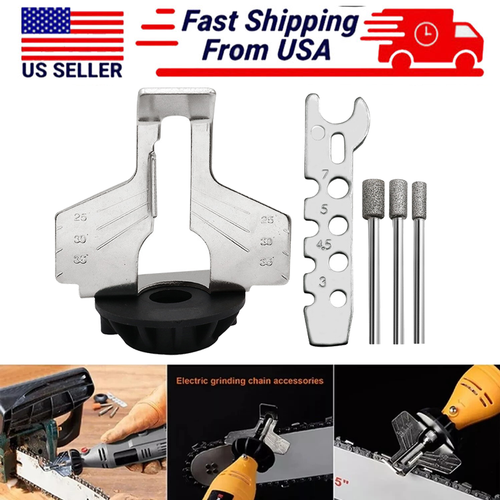Chainsaw Sharpener Electric Grinder Chain Saw Sharpening Attachment ...