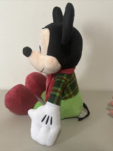 Disney Mickey Mouse Christmas Stuffed Plush 19 inch Animal Pal Just Play - Picture 6 of 10