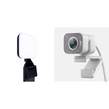 Logitech Litra Glow Premium LED Streaming Light with TrueSoft and Logitech St...