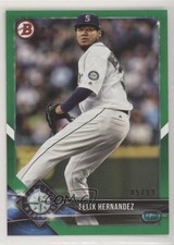 2018 Bowman Green 85/99 Felix Hernandez #88 8k4