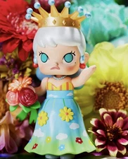 POP MART 🅰️AUTHENTIC MOLLY x Mika Flower Dreaming Series [PARADISE FROM ABOVE]