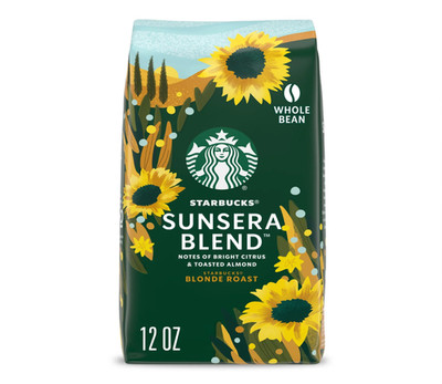 Starbucks Sunera Blend Arabica Coffee Beans Light Roast Whole Bean Coffee 12 oz