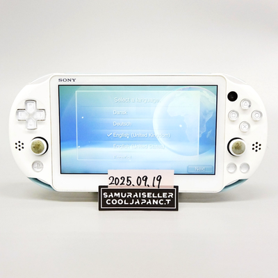 Sony Playstation PS Vita Light Blue White PCH-2000 ZA14 Console