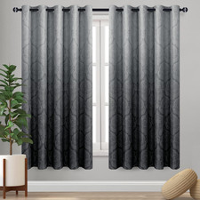 Ombre Blackout Curtains for Living Room - Thermal Insulated Block Light
