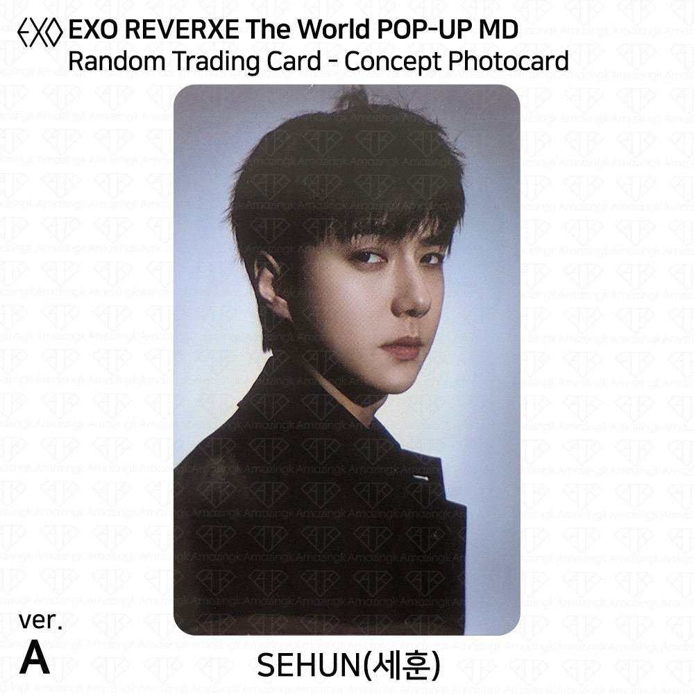 EXO POP-UP Reverxe The World MD Random Trading Card | eBay