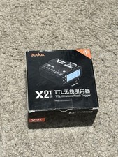 Godox X2T-S TTL Wireless Flash Trigger 2.4G Bluetooth Transmitter Brand New