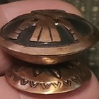 Vintage Copper Salt And Pepper Shakers With Copper Tray — photo 6