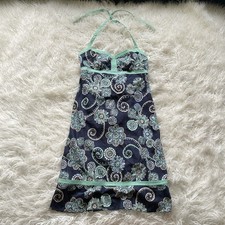Loft Paisley Floral Halter Top Sundress