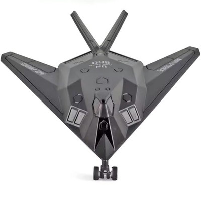 Alloy Us F-117 Nighthawk Stealth Attack Flugzeug Modellflugzeug Modell 1:300 Modus
