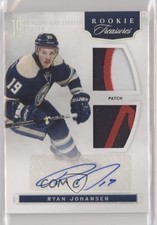 2011 Rookie Anthology Treasures Signatures /15 Ryan Johansen #123 Patch Auto 2t7