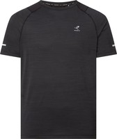 Herren T-Shirt Energetics Ailo, Melange Schwarz, GrößE L, Sportshirt
