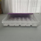 Tupperware Large Snack Stor with Egg Inserts for 18-NEW-Purple-BPA Free FastShip — photo 7
