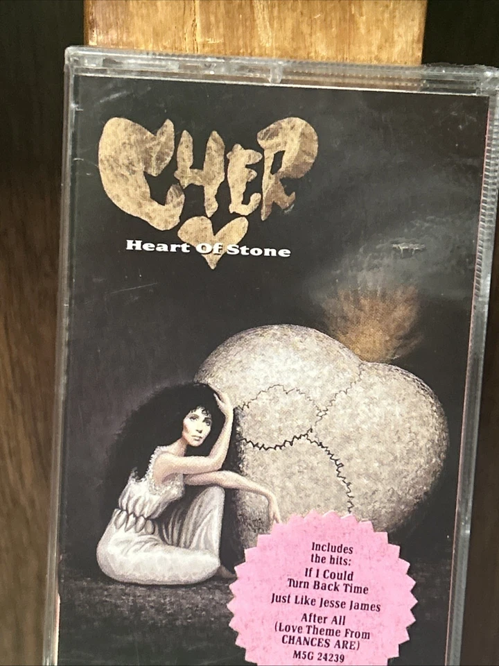 CHER - Heart of Stone Cassette Tape, If I Could Turn Back Time - Image 2 of 4
