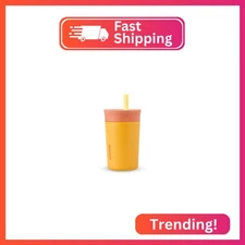 Owala Kids Insulation Stainless Steel Tumbler with Spill Resistant Flexible Stra