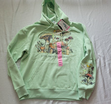 Disney Women s Hoodie Small Tinker Bell Love, Trust, And Pixie Dust Green