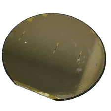 Unknown 6 Inch Patterned Silicon Wafer, Scratches, As Shown