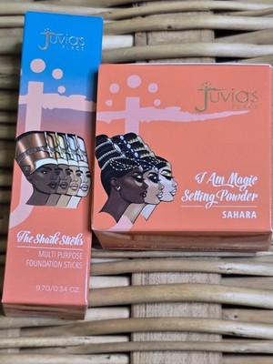 NEW Juvia's Place I Am Magic Setting Powder Sahara & Luxor Shade Stick Set Lot