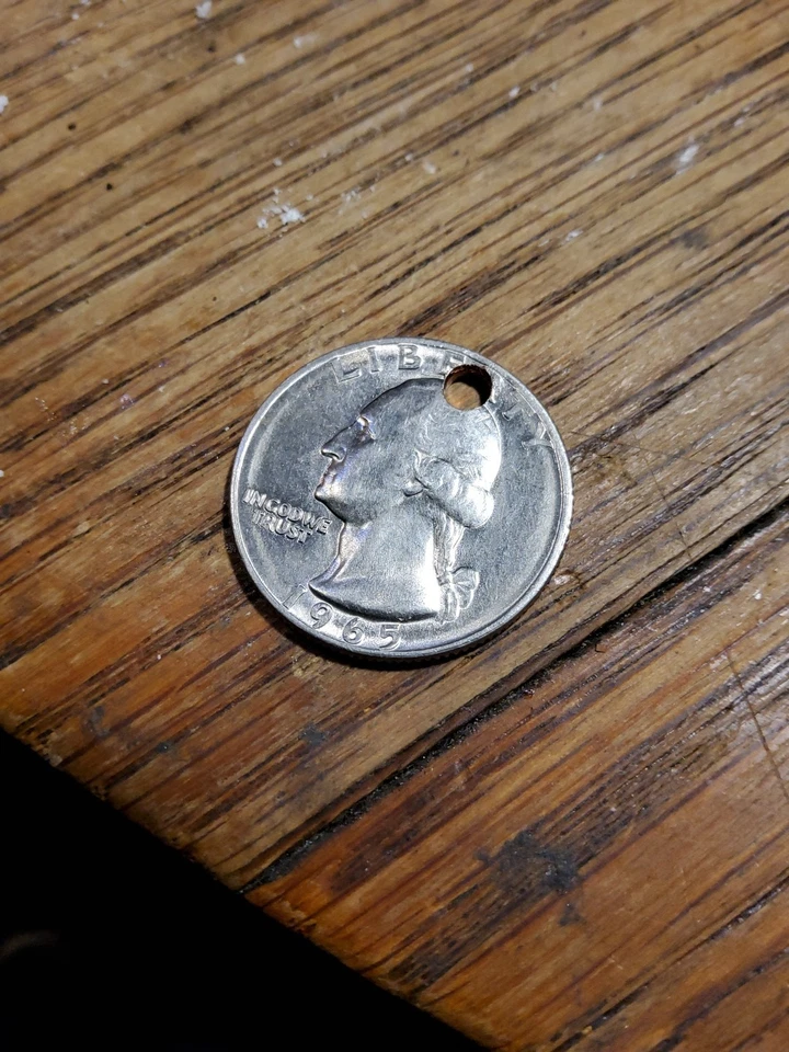 1965 Washington Quarter Error DDO Doubled Die Obverse FS-101 - Image 2 of 4