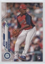 2020 Topps Photo Variation SP (Futures Game) Justin Dunn #661 Rookie RC