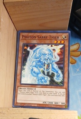 Photon Sabre Tiger EGO1-EN013 Egyptian God Deck: Obelisk the Tormentor 1st...