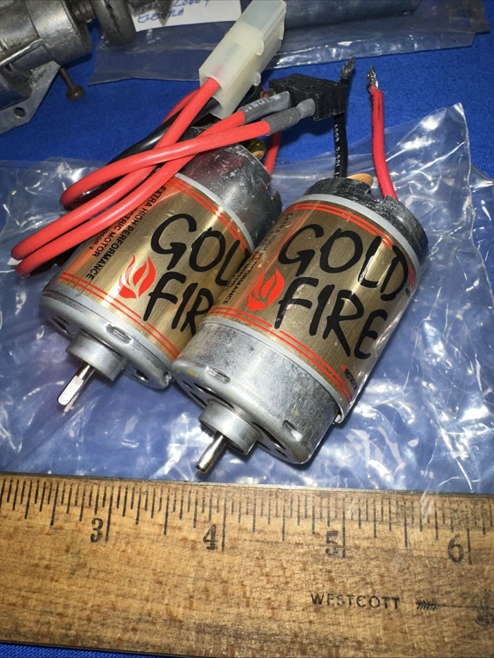 Motores y Motor Avión R/C De Colección Oro Fuego Usado Lote Variedad Foto 2 de 4