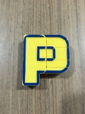 Alpha Bots Letter P Transforms to Robot Transforming Toy Lakeshore Pittsburgh