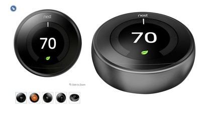 Image result for Google Nest Learning Thermostat