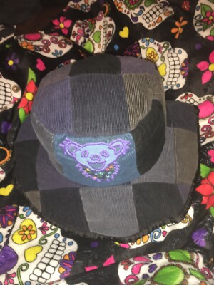 SUPER RARE Grateful Dead Bear Hat - Vintage - Glory Rose 