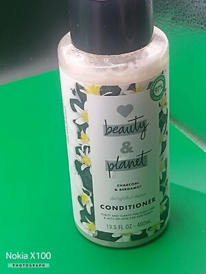 LOVE BEAUTY AND PLANET CHARCOAL & BERGAMOT DETOX 13.5 OZ Conditioner 1F1