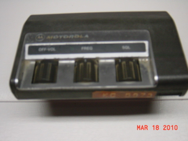 USED MOTOROLA MITREK CONTROL HEAD 