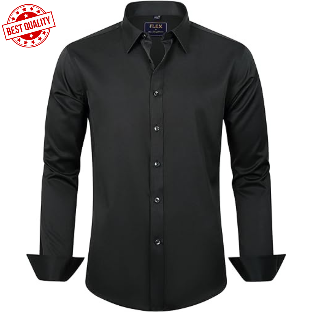 J.VER Men's Dress Shirts Stretch Long Sleeve Formal Shirt Solid Business Casual Button Down Shirts for Wedding Prom J.VER Men's Dress Shirts Stretch Long Sleeve Formal Shirt Solid Business Casual Button Down Shirts for Wedding Prom