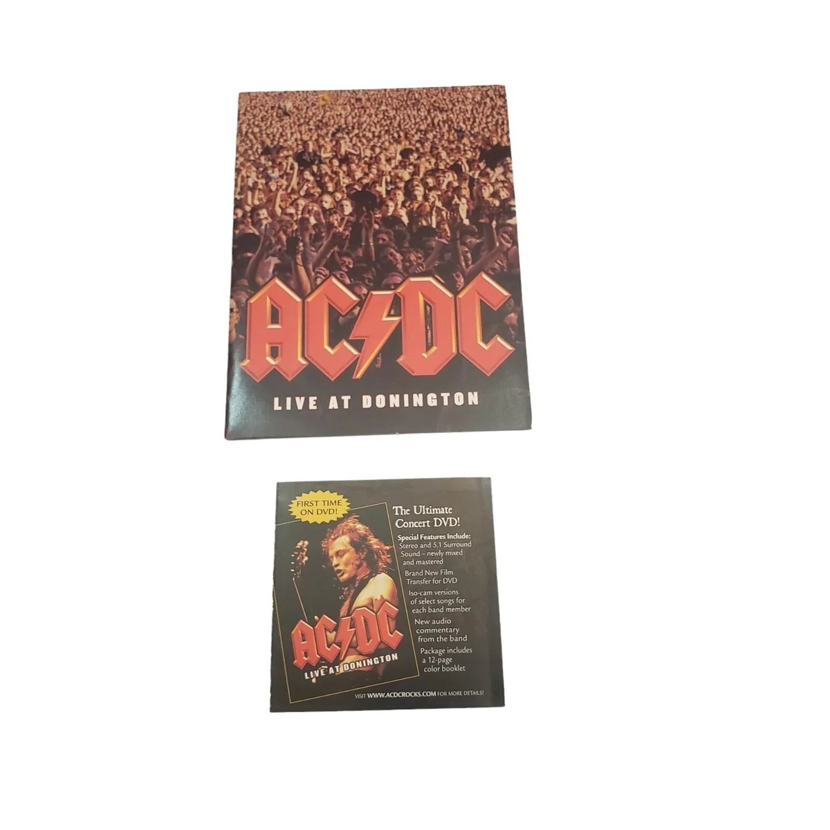 AC / DC: Live at Donington (DVD, 1991) 74645696393| eBay