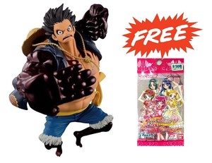 Banpresto One Piece Scultures Big Special Gear Fourth Monkey D Luffy Free Card Ebay